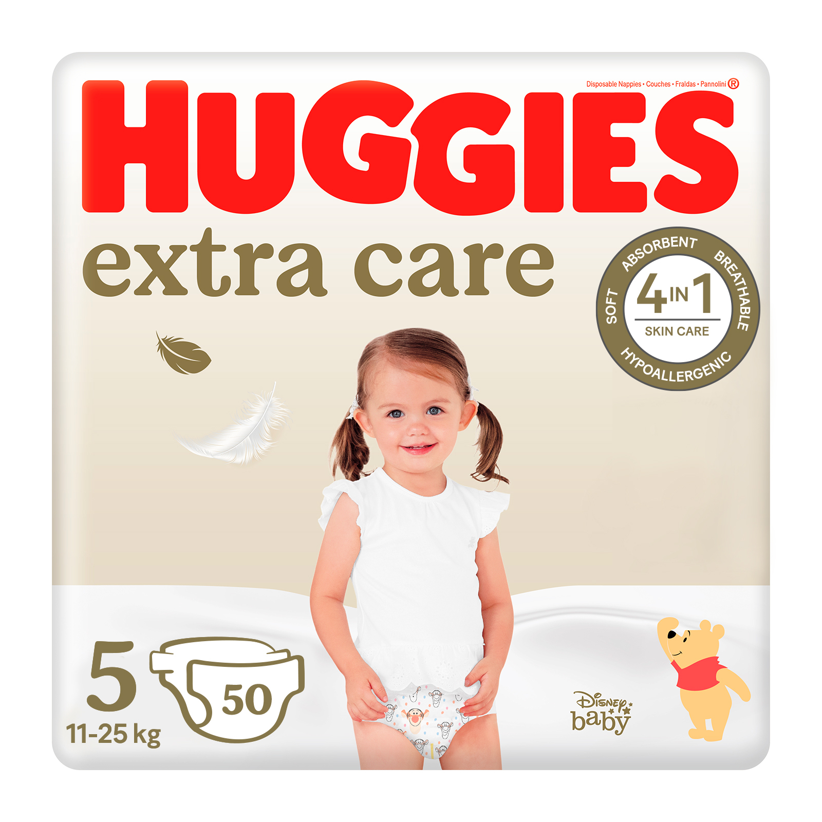 Подгузники Huggies Extra Care Size 5 (11-25 кг) 28 шт (5029053583150)