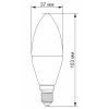 Лампочка Videx LED C37e 7W E14 4100K (VL-C37e-07144) изображение 2
