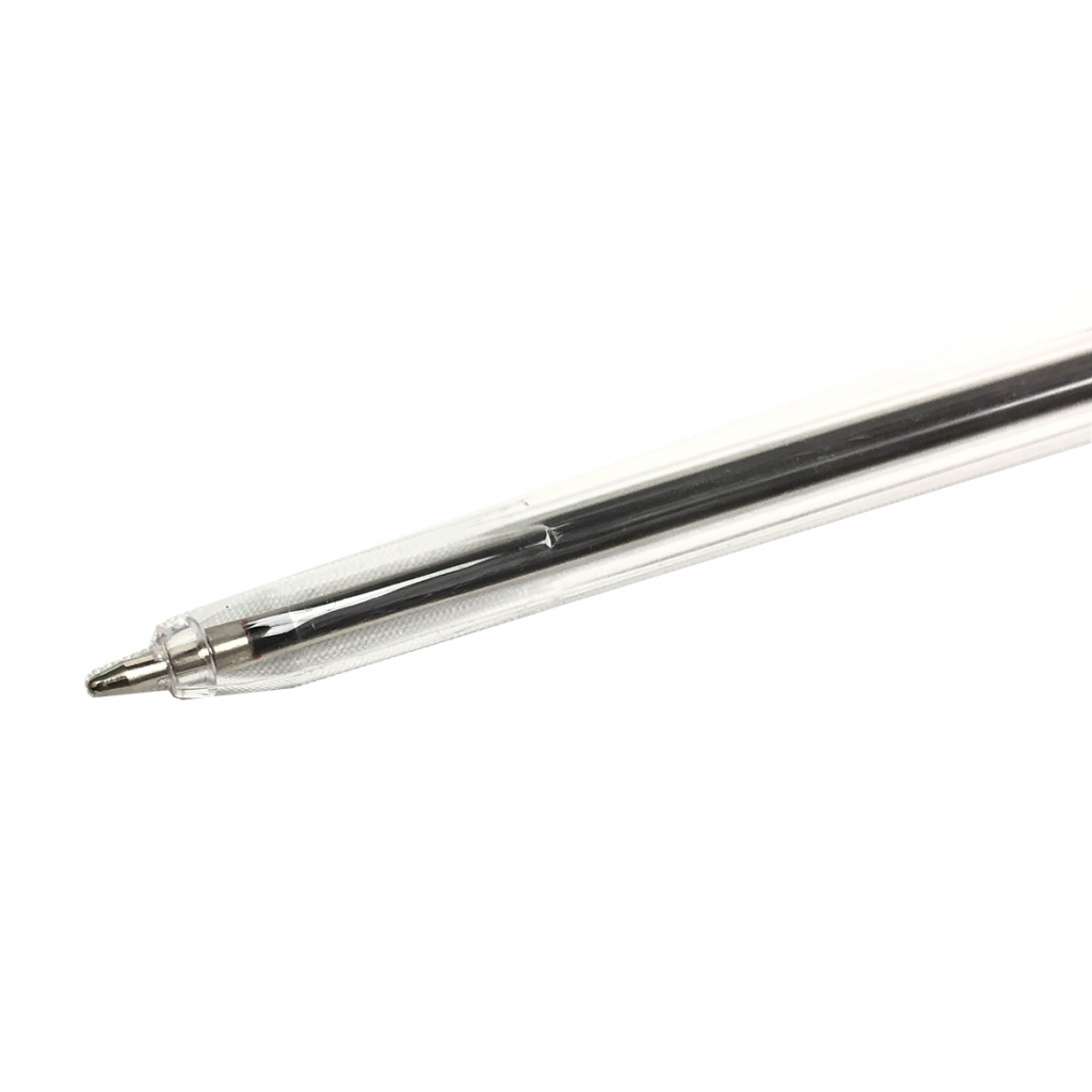 Ручка кулькова H-Tone 0,7 мм, чорна, уп. 50 шт (PEN-HT-JJ20101C-B) зображення 2