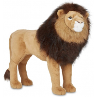 Фото - Мягкая игрушка Melissa&Doug М'яка іграшка  Гігантський плюшевий лев, що стоїть  M (MD30418)