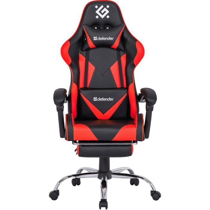 Крісло ігрове Defender Pilot Black/Red (64354) зображення 6