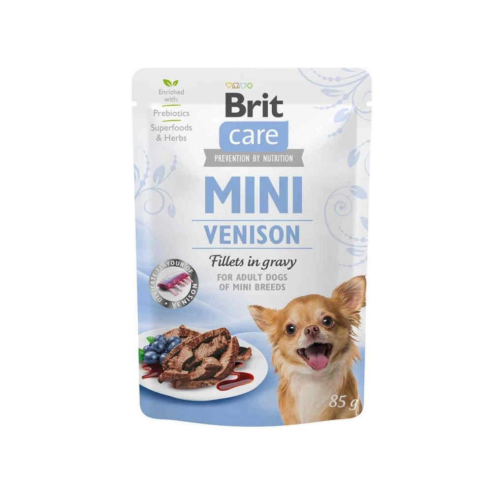 Влажный корм для собак Brit Care Mini pouch 85 г (филе дичи в соусе) (8595602534456)