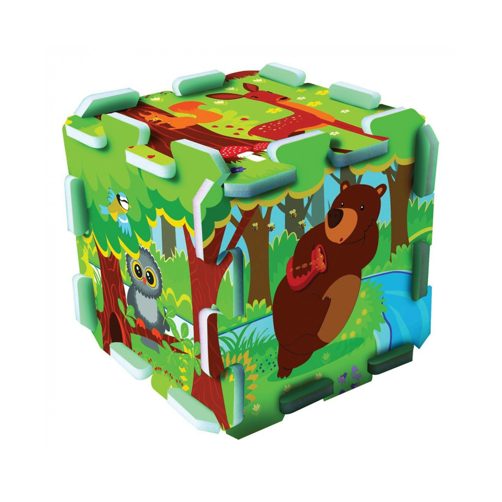 Дитячий килимок Trefl М'які пазли. Ліс (6081666) зображення 2