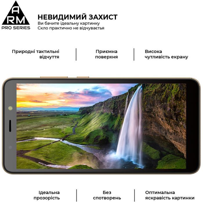 Скло захисне Armorstandart Pro для TECNO Pop 3 Black (ARM61777) зображення 4