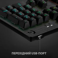 Клавиатура Logitech G512 Carbon Lightsync RGB Mechanical USB Black (920-009351) изображение 5