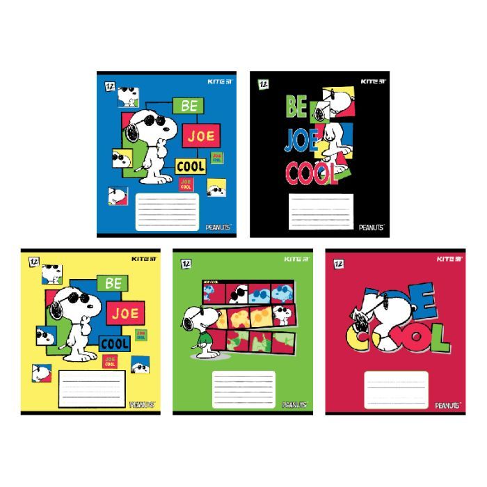 Тетрадь Kite Snoopy, 12 листов, линия (SN22-234)