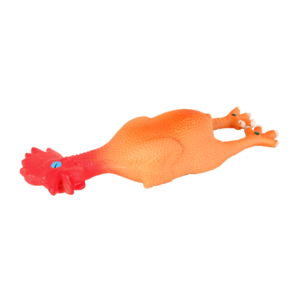 Игрушка для собак Trixie Цыпленок с пискавкой 25 см (4011905035369)