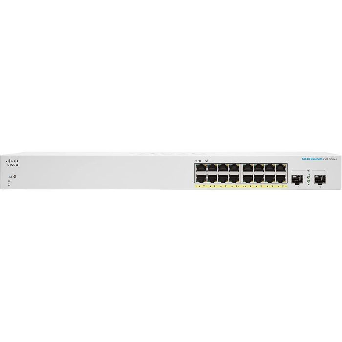 Коммутатор сетевой Cisco CBS220-16P-2G-EU изображение 2