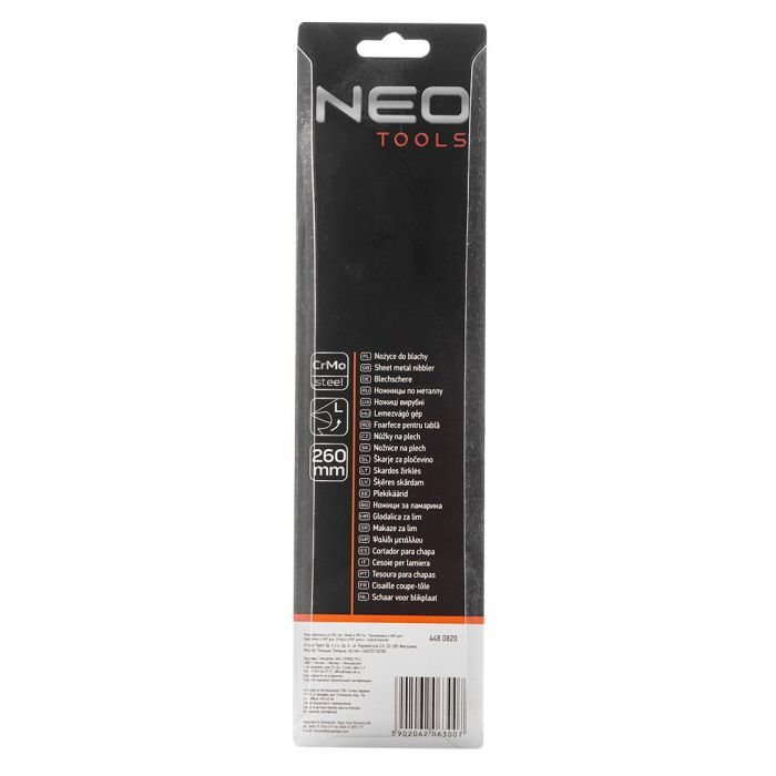 Ножницы по металлу Neo Tools 260 мм, левые, CrMo (31-082) изображение 4