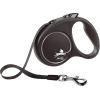 Поводок для собак Flexi Black Design S лента 5 м (черный) (4000498033906)