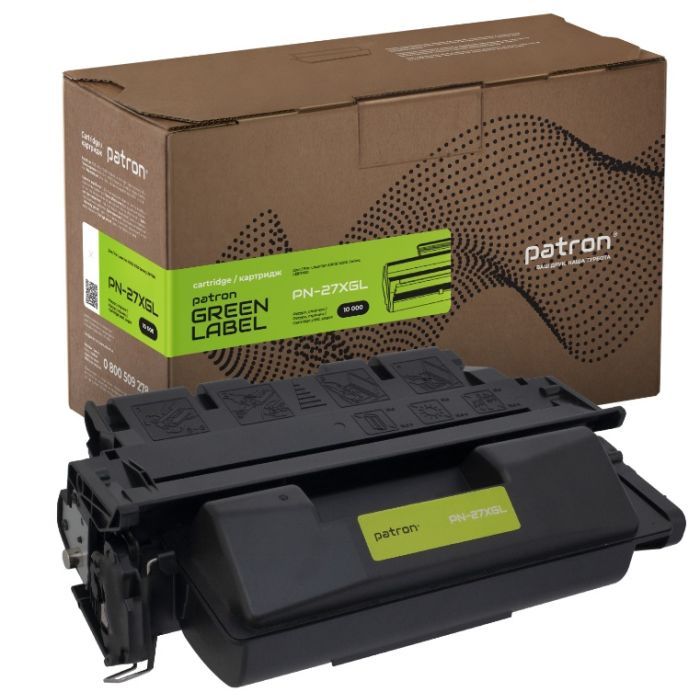 Картридж Patron HP 27X (C4127X) Green Label (PN-27XGL)