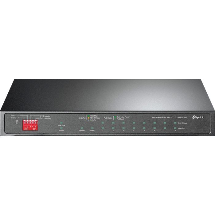 Коммутатор сетевой TP-Link TL-SG1210MP