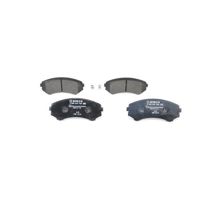 Гальмівні колодки Bosch 0 986 424 709 зображення 2