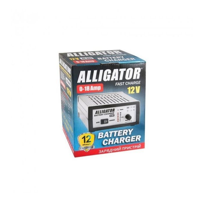 Зарядное устройство для автомобильного аккумулятора Alligator AC805 изображение 2