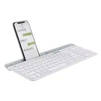 Клавіатура Logitech K580 Slim Multi-Device Bluetooth UA Off-White (920-010623) зображення 2