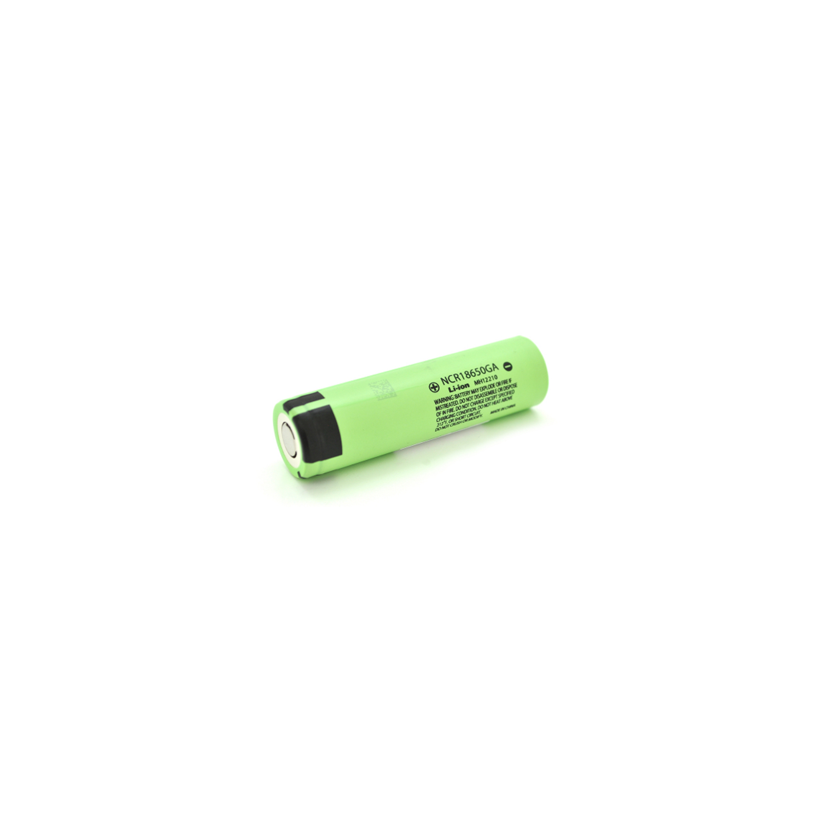 Аккумулятор 18650 Li-Ion NCR18650GA TipTop, 3500mAh, 10A, 4.2/3.6/2.5V, green Panasonic (NCR18650GA)