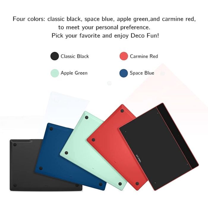 Графический планшет XP-Pen Deco Fun S Black (Deco Fun S_BK) изображение 8