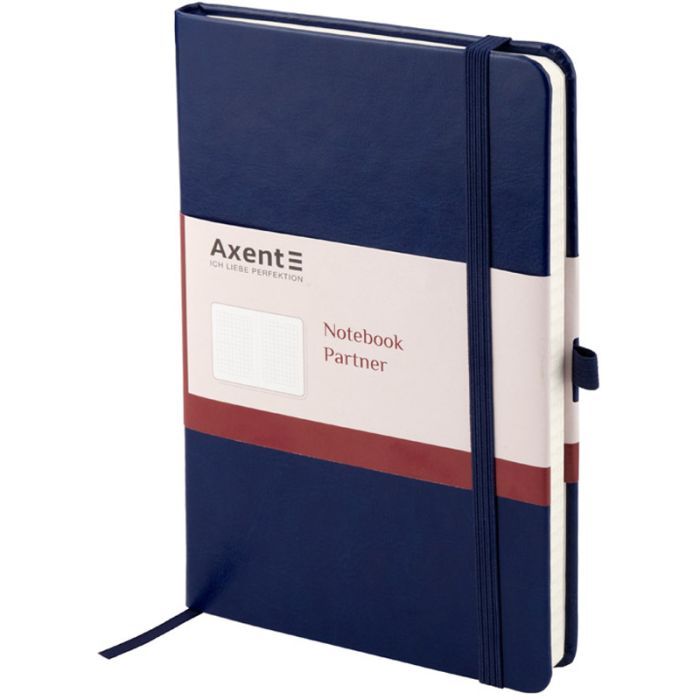Книга записная Axent Partner Lux, 125х195 мм 96 листов в клетку Бордовая (8202-05-A) изображение 2