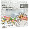 Подкладка настольная Kite силиконовая раскраска tokidoki, 30х40см (TK22-424)