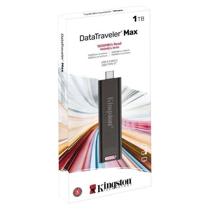 USB флеш накопичувач Kingston 256GB DataTraveler Max USB 3.2 Type-C (DTMAX/256GB) зображення 9