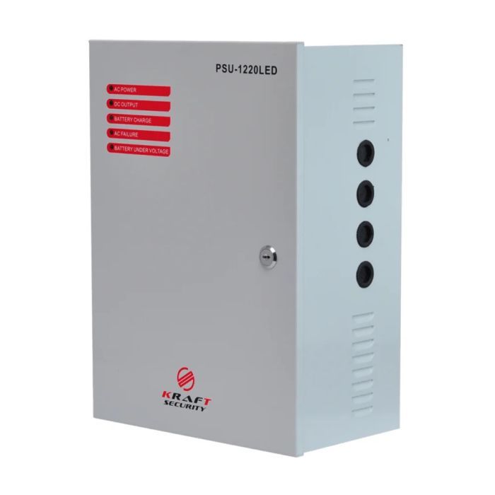 Блок питания для систем видеонаблюдения Kraft Energy PSU-1220LED