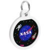 Адресник для животных WAUDOG Smart ID с QR-паспортом "NASA", круг 25 мм (0625-0147) изображение 3