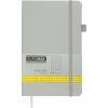 Книга записна Buromax Etalon 125x195 мм 96 аркушів в клітинку обкладинка зі штучної шкіри Срібна (BM.291160-24) зображення 2