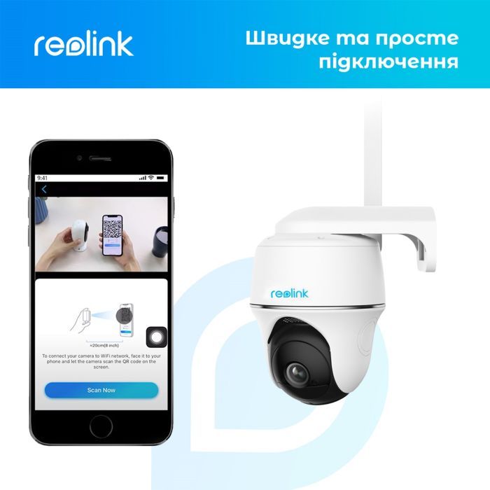 Камера відеоспостереження Reolink Go PT Plus зображення 12