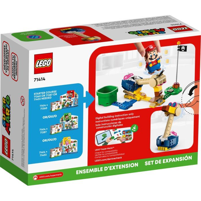 Конструктор LEGO Super Mario Ноггин Боппер Кондортюк. Дополнительный набор 130 деталей (71414) изображение 5