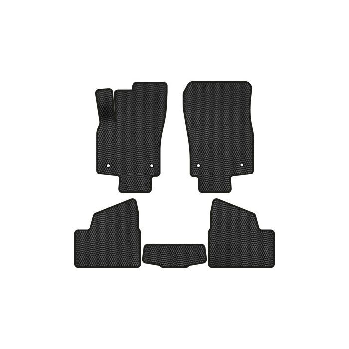 Коврик в салон EVAtech Opel Astra (H) MT 2004-2007 3 покоління H (OL3583C5AV4RBB)