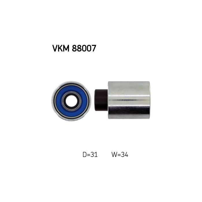 Ролик натяжителя ремня SKF VKM 88007