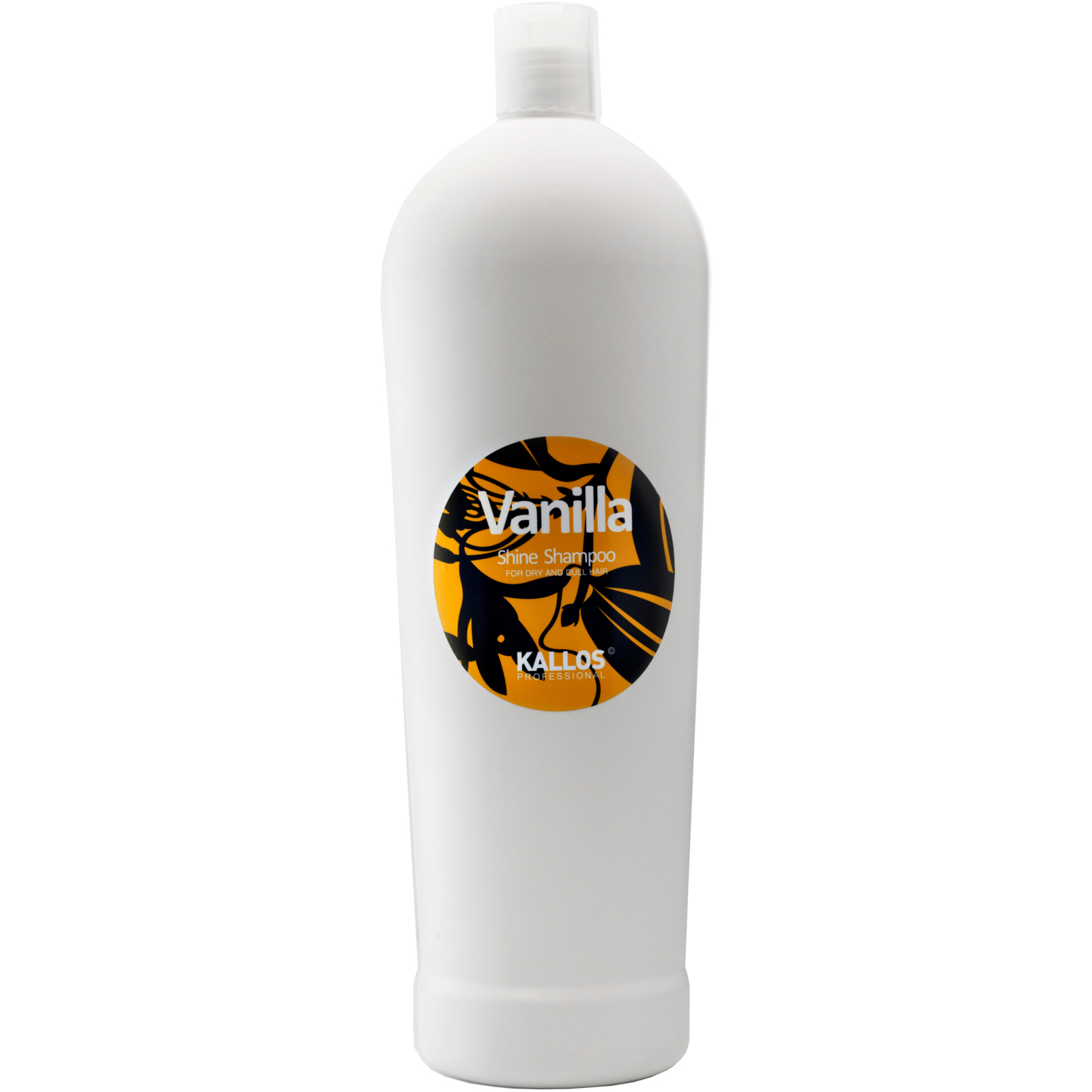 Шампунь Kallos Cosmetics Vanilla Shine Shampoo для сухих и тусклых волос 1000 мл (5998889505929)