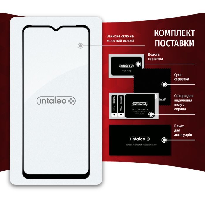 Скло захисне Intaleo Full Glue Tecno Spark Go 2022 (1283126542329) зображення 7
