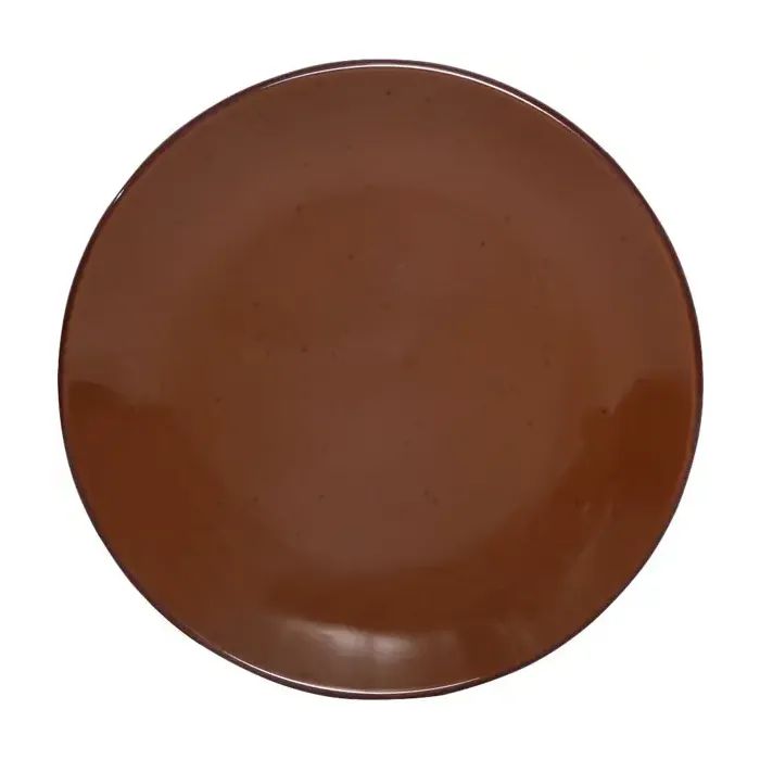 Тарілка Vittora Шоколад обідня 27 см (VT-P-1270С)
