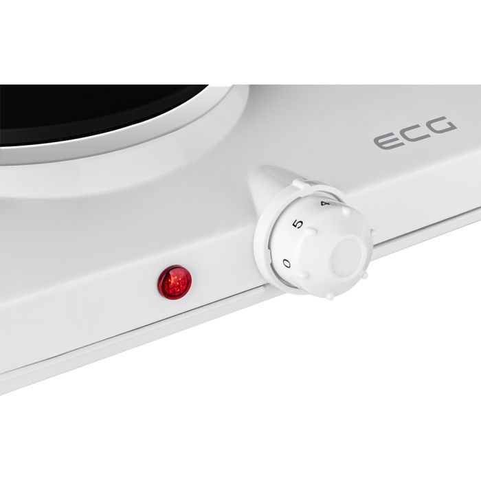 Настільна плита ECG EV 2512 White зображення 4