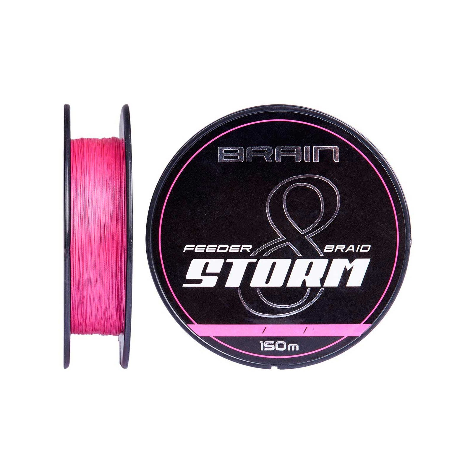 Шнур Brain fishing Storm 8X 150m 0.06mm 8lb/3.8kg Pink (1858.51.86)