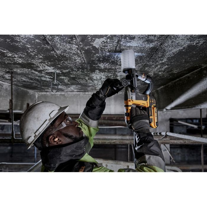 Перфоратор DeWALT безщітковий, SDS-Plus, 54 В, 3.5 Дж, 3 реж. кейс (DCH172NT) зображення 5