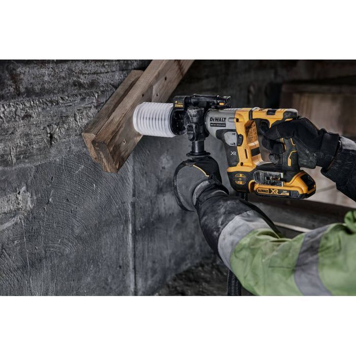 Перфоратор DeWALT безщітковий, SDS-Plus, 54 В, 3.5 Дж, 3 реж. кейс (DCH172NT) зображення 6