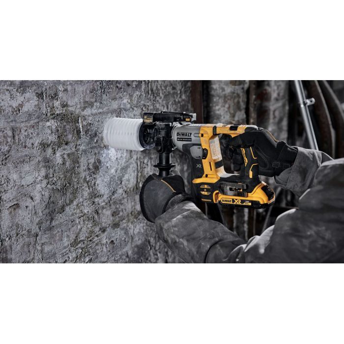 Перфоратор DeWALT безщітковий, SDS-Plus, 54 В, 3.5 Дж, 3 реж. кейс (DCH172NT) зображення 7