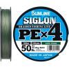 Шнур Sunline Siglon PE н4 300m 3.0/0.296mm 50lb/22.0kg Dark Green (1658.09.52)