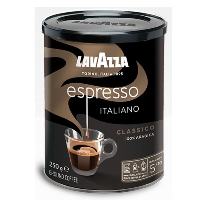 Кофе Lavazza Espresso молотый 250 г ж/б (8000070018877)