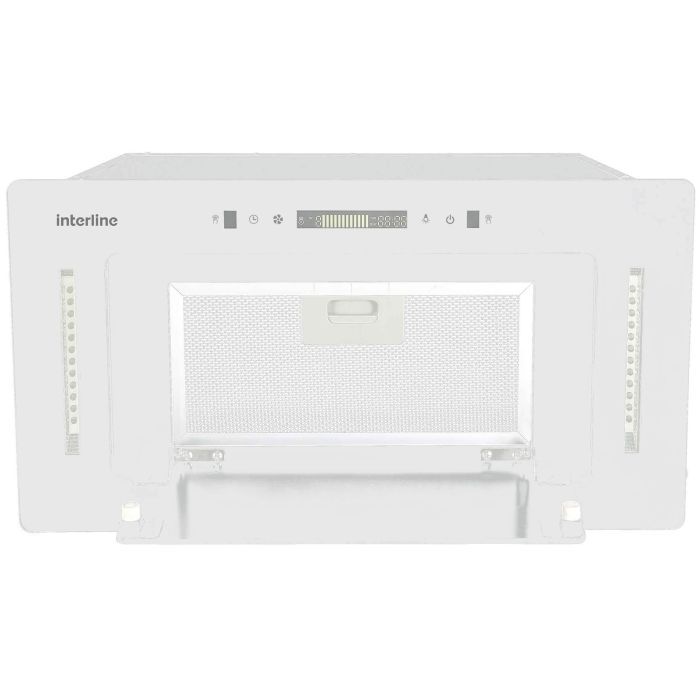 Вытяжка кухонная Interline JOLLY WH A/60/GL/K изображение 3