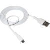 Дата кабель USB 2.0 AM to Micro 5P 1.0m NB212 2.1A White XO (XO-NB212m-WH)