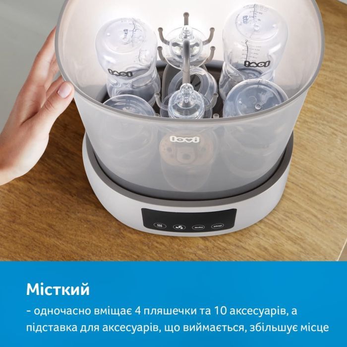 Стерилізатор Lovi електричний паровий зі сушаркою (12/209) зображення 10