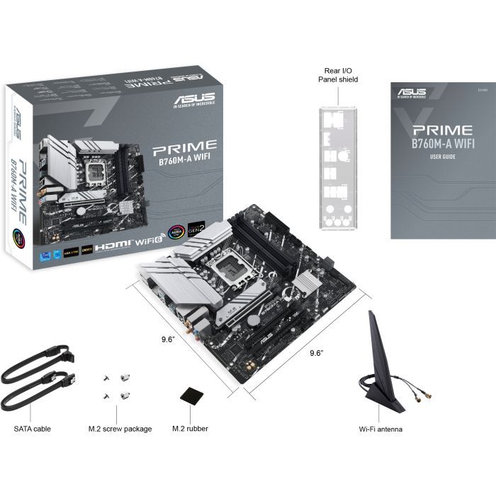 Материнская плата ASUS PRIME B760M-A WIFI изображение 7