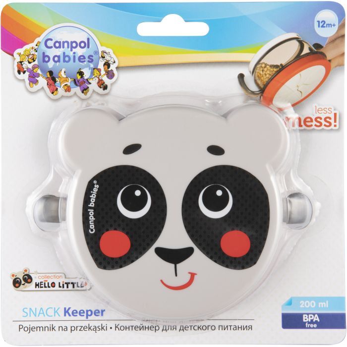 Контейнер для хранения продуктов Canpol babies Hello Little Бежевый 200 мл (51/008_bei) изображение 6