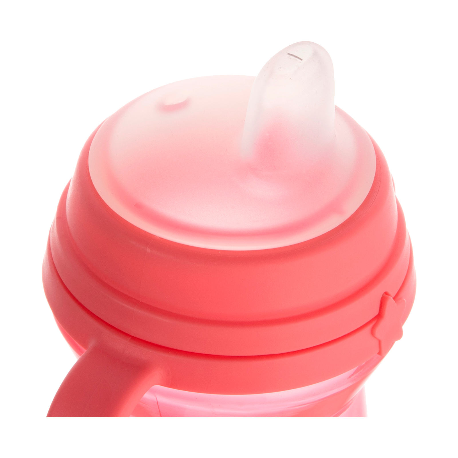 Поильник-непроливайка Canpol babies с силиконовым носиком FirstCup 250 мл Розовая (56/615_pin) изображение 3