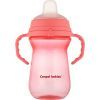 Поїльник-непроливайка Canpol babies з силіконовим носиком FirstCup 250 мл Рожева (56/615_pin)