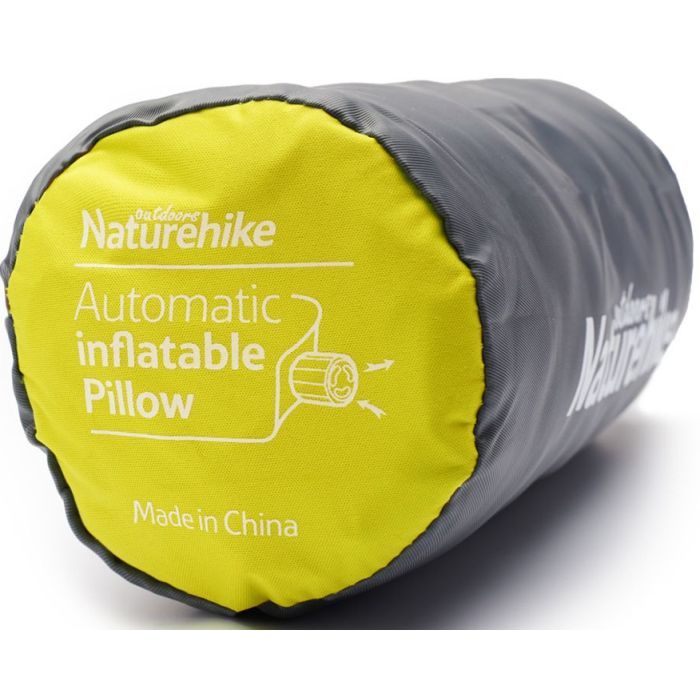 Туристична подушка Naturehike Sponge Automatic NH17A001-L Yellow (6927595777404) зображення 6