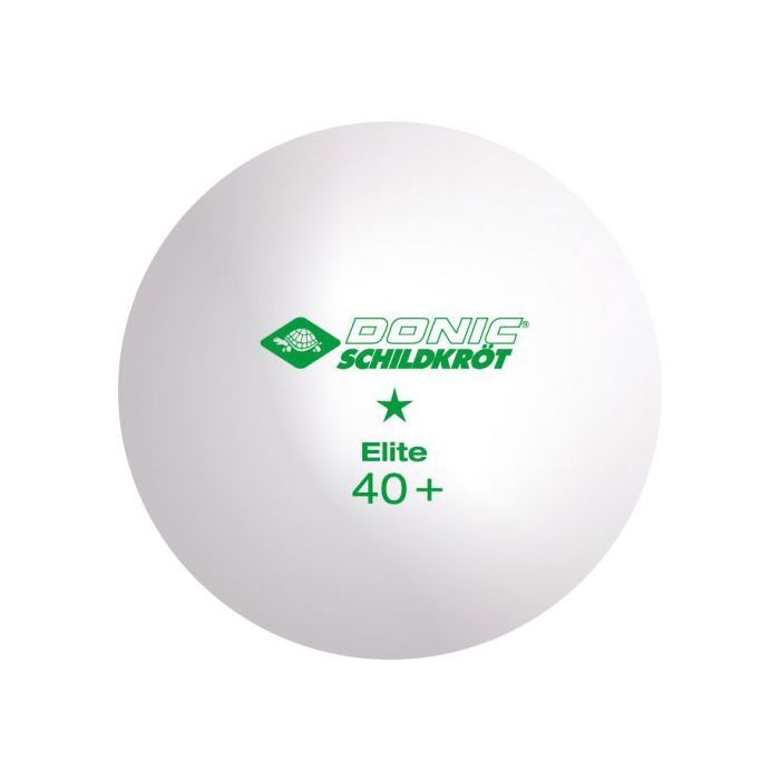 Мячик для настольного тенниса Donic Elite 1* 40+ 6шт (608510)
